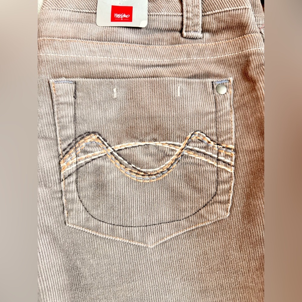 Target Mossimo Y2K Café Latte Flare Women's Corduroy’s - Picture 8 of 11